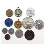 Assorted Advertising, Trade & Souvenir Tokens