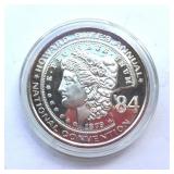 1984 Howard Ruff Annual Convention 1 Oz .999 Fine