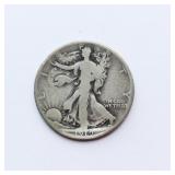 1919-D Walking Liberty Silver Half Dollar
