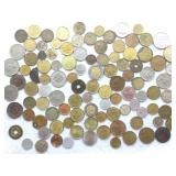 Large Assorted Foreign & World Coin Collection