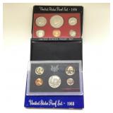 6 U.S. Proof & Souvenir Sets ï¿½ 68, 76, 80, 83, 84