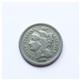 1870 U.S. Three-Cent Nickel