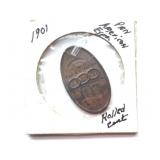 Pan-American Exposition Buffalo Elongated Cent