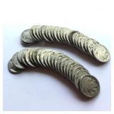 46 Buffalo Nickels ï¿½ Dateless / Illegible Dates ï¿½