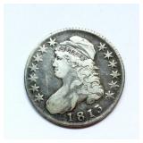 1813 Capped Bust Silver Half Dollar