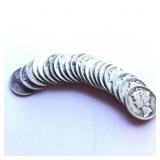 20 Mercury Silver Dimes ï¿½ 1920-1923
