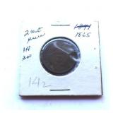 1865 U.S. Two-Cent Piece ï¿½ Civil War Era Coin