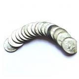 18 Kennedy Half Dollars ï¿½ 1967