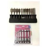 Forstner and Spade Drill Sets