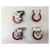 (4) pc Polyurethane Caster Set
