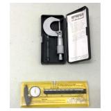 Mitutoyo Outside Micrometer / Dial 10 Caliper