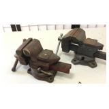 (2) 3 1/2" Bench Vises