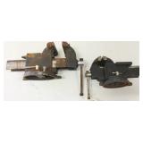 (2) 4" and 6" Bench Vises