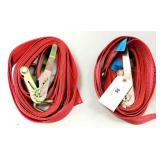 (2) pc Winkler 2" Tie Down Rachet Straps