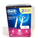 Oral B Electric 2 Brush Set / Sealed in Box
