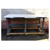 Rolling Work Bench, 72" x 32"