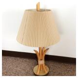 Paul Frankl Style Tropitan Bamboo Lamp