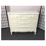 3 Drawer Drasser, Painted White