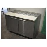 Commercial Refrigerated Prep Table w/ Cutting