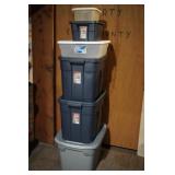 5 Totes w/ Lids