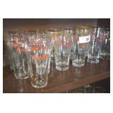 13 Coke Glasses