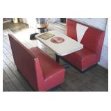 Coca Cola Table/Booth  (Table 29" x 42" x 24")