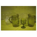4 Glass Pitchers