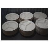 130 Divided Portion Plates