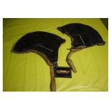 2 Leather Helmets