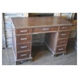 Wood Desk  30" x 44" x 22"
