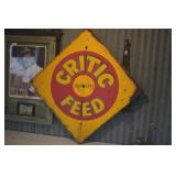 Critic Quality Feed Sign "Circa 1950