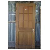 Wood Door Approx 79" x 32 1/4"
