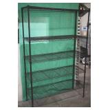 Wire Shelving Unit  74" x 48" x 18"