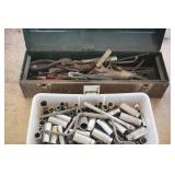 Craftsman Metal Tool Box & Plastic w/ Contents