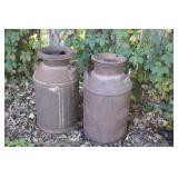 2 Milk Cans
