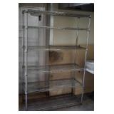 Wire Shelving Rack 74" x 48" x 18"