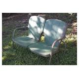 Metal Love Seat
