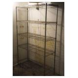 Wire Shelving Unit "Needs Cleaning"