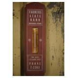 Farmers State Bank Thermometer