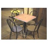 Red Top Soda Shop Table & Chairs