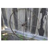 33" Iron Wheel w/ Ground Spike