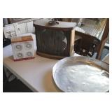 Vintage Fan, Drain Pan & 4 Pack Baffle Lights