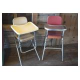 2 Vintage High Chairs