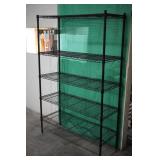 Wire Shelving Unit  74" x 48" x 18"