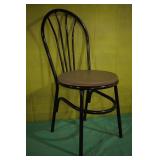 10 Matching Metal Parlor Chairs