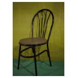 10 Matching Metal Parlor Chairs