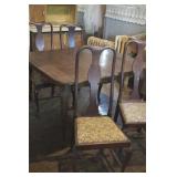 Table & 4 Chairs "Needs TLC"