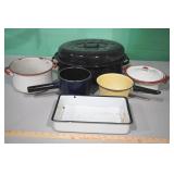 Roaster Pan, Enamelware & More