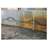 2 Iron Rails 26" x 72" each