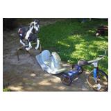 Tricycle & Rocking Horses